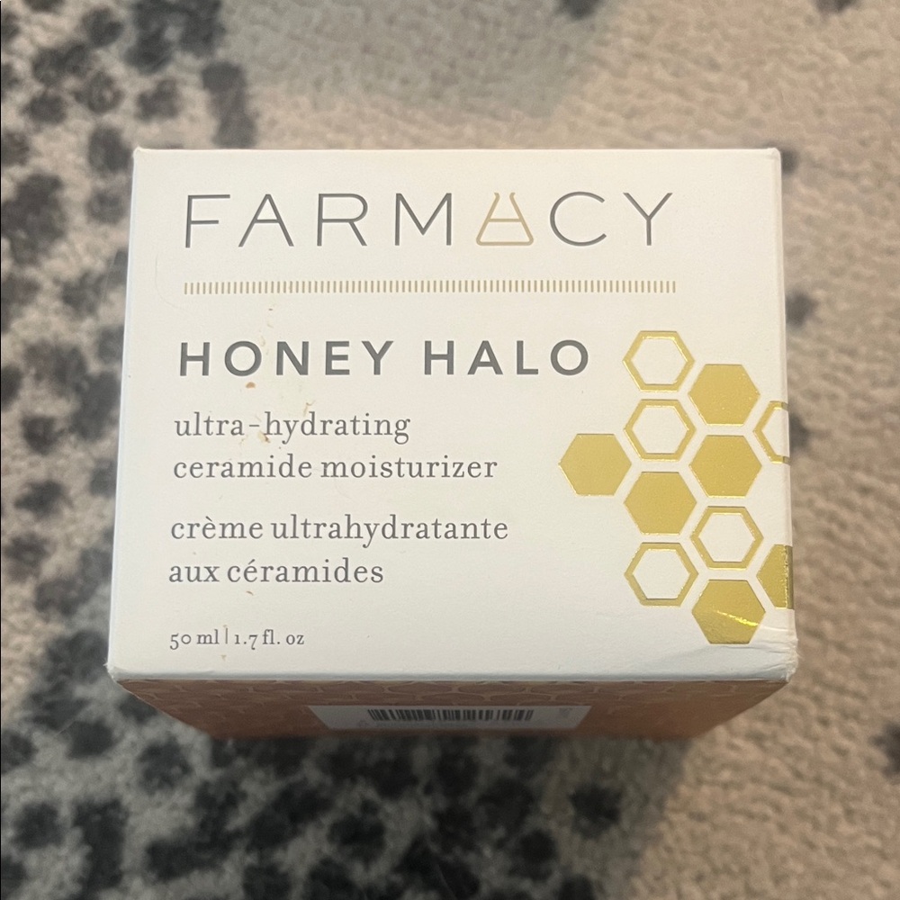 Farmacy Honey Halo Ceramide Moisturizer - White and Gold